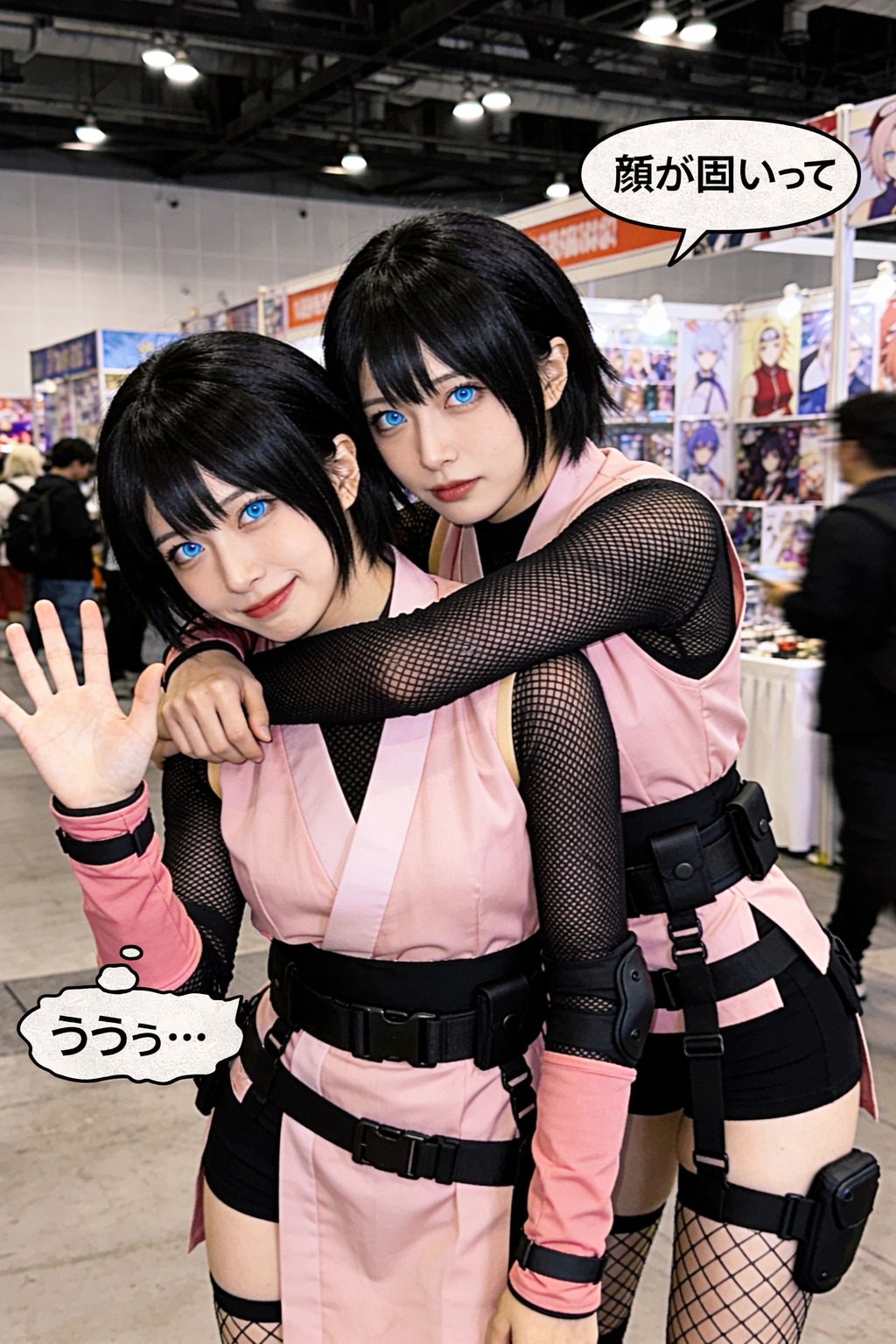 母娘コスプレ①