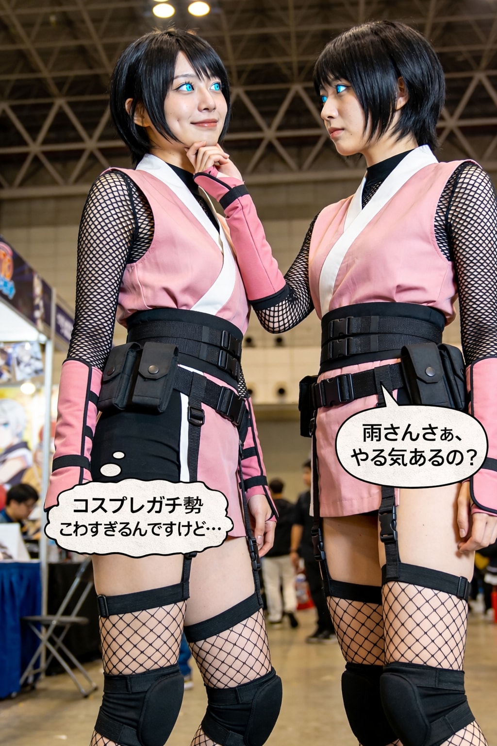 母娘コスプレ①