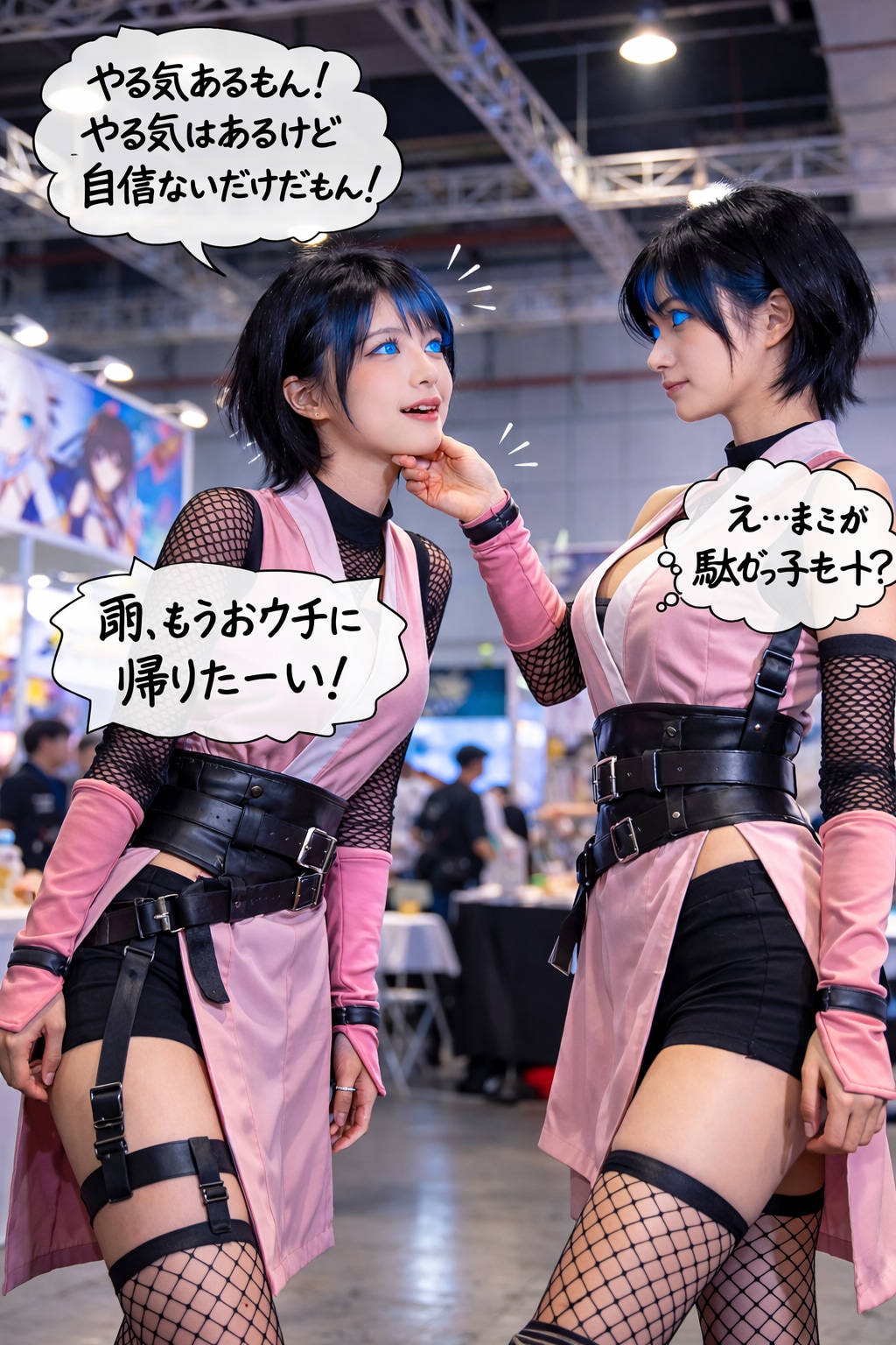 母娘コスプレ①