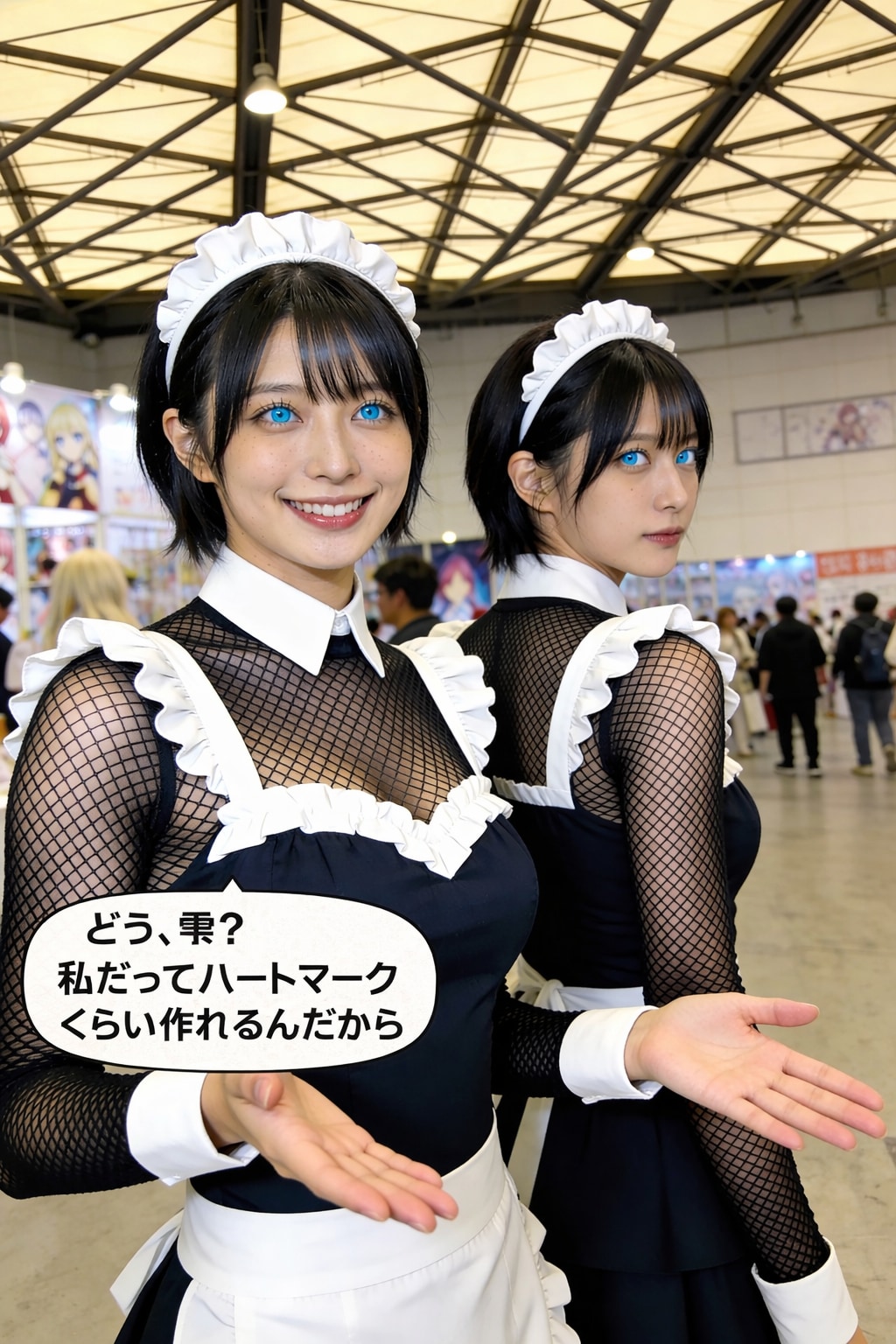 母娘コスプレ①