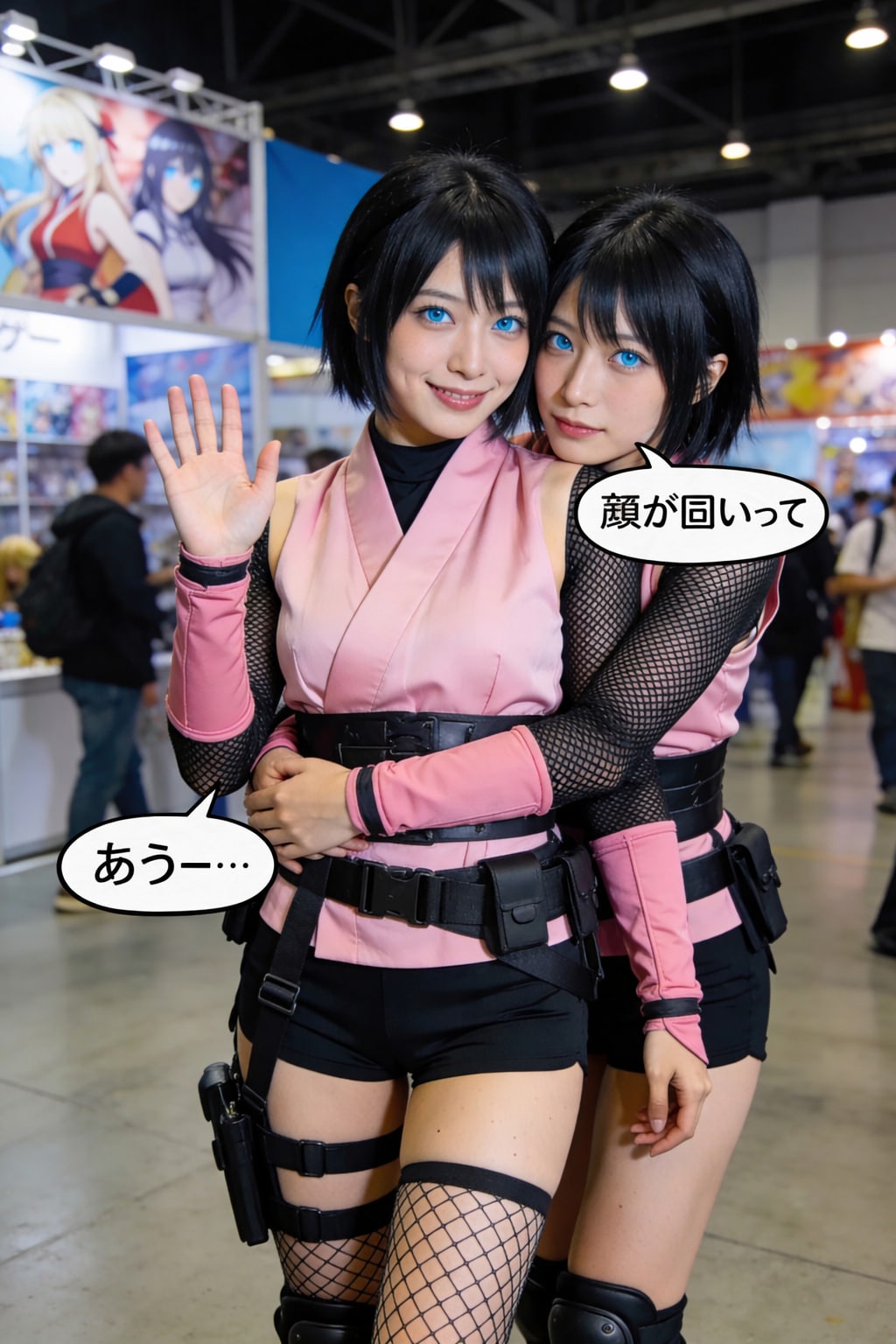 母娘コスプレ①