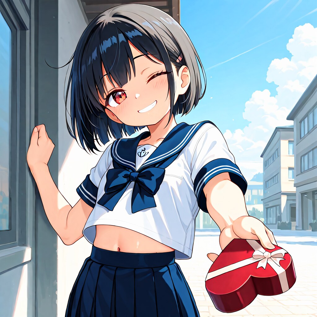 はいっ、これ♡