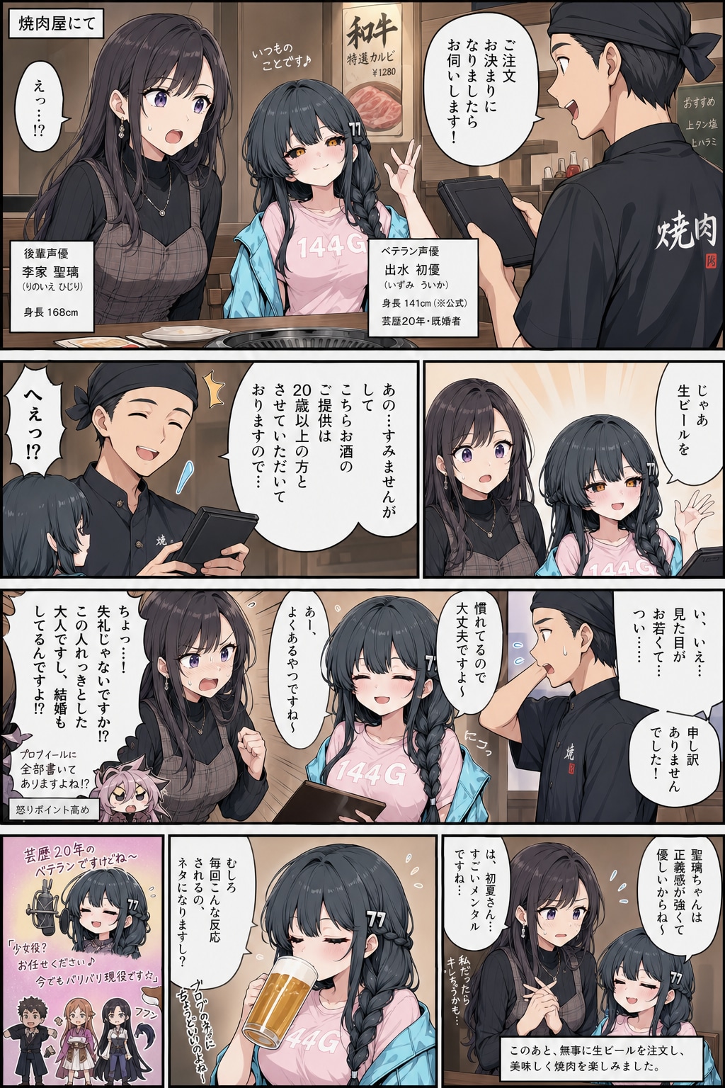 飲酒可能年齢だと初見では分かってもらえないういちゃん