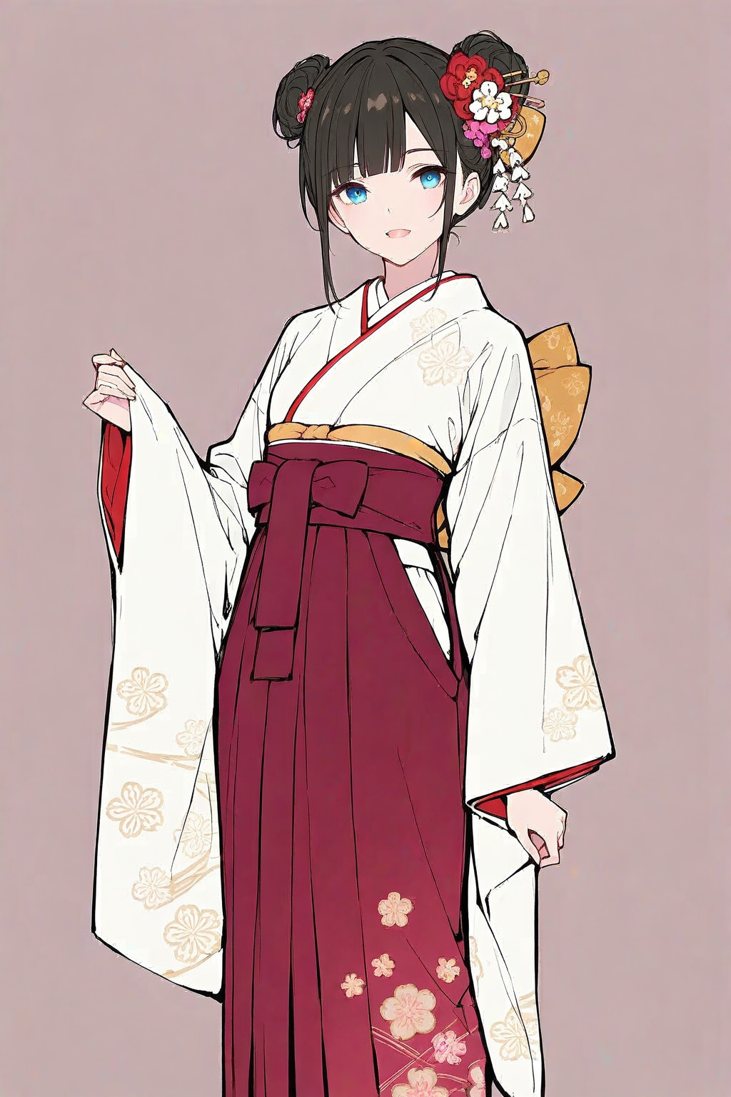 CAPE版卒業袴のおだんごちゃん🍡✨