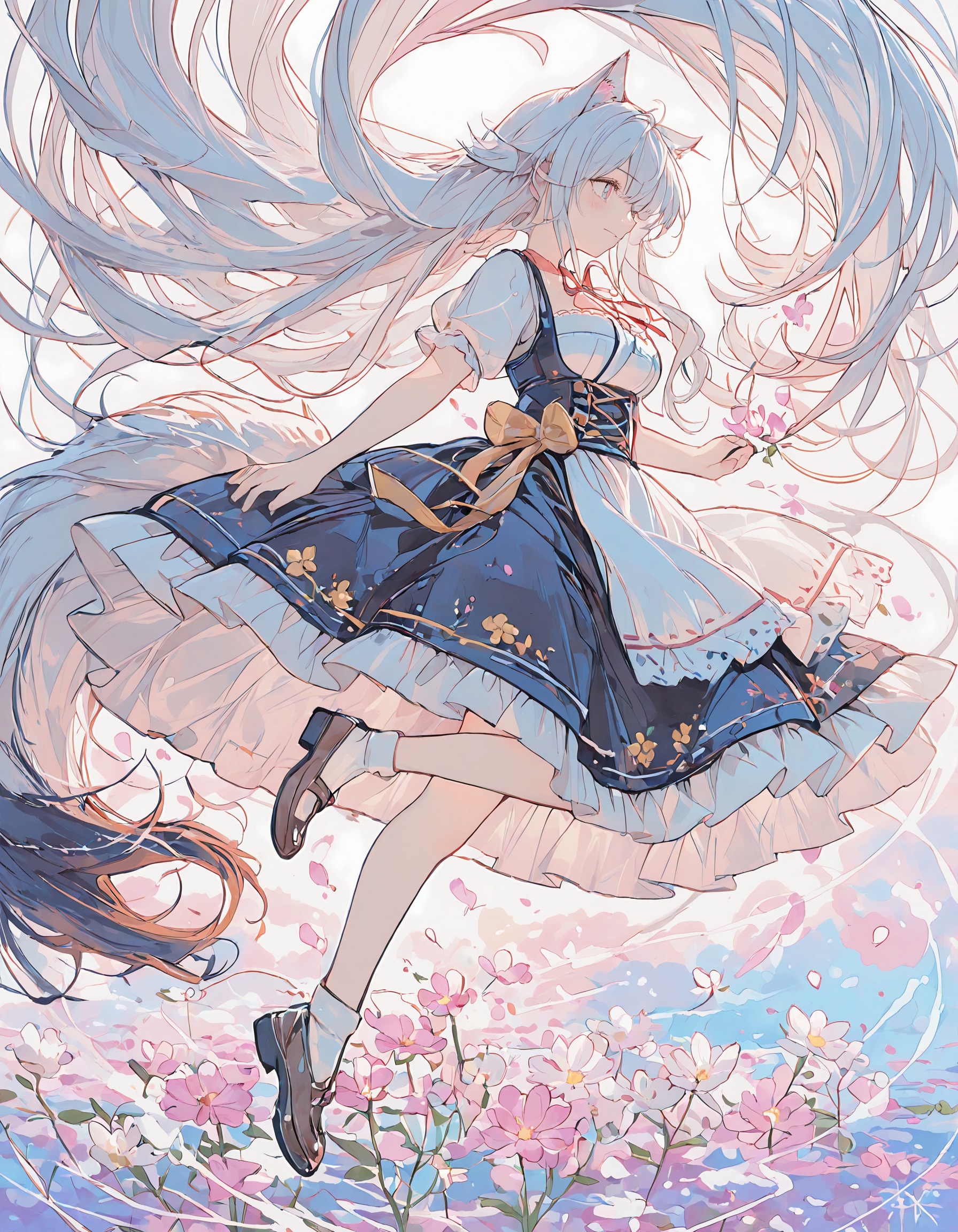 けもみみロンスカ集 | の人気AIイラスト・グラビア