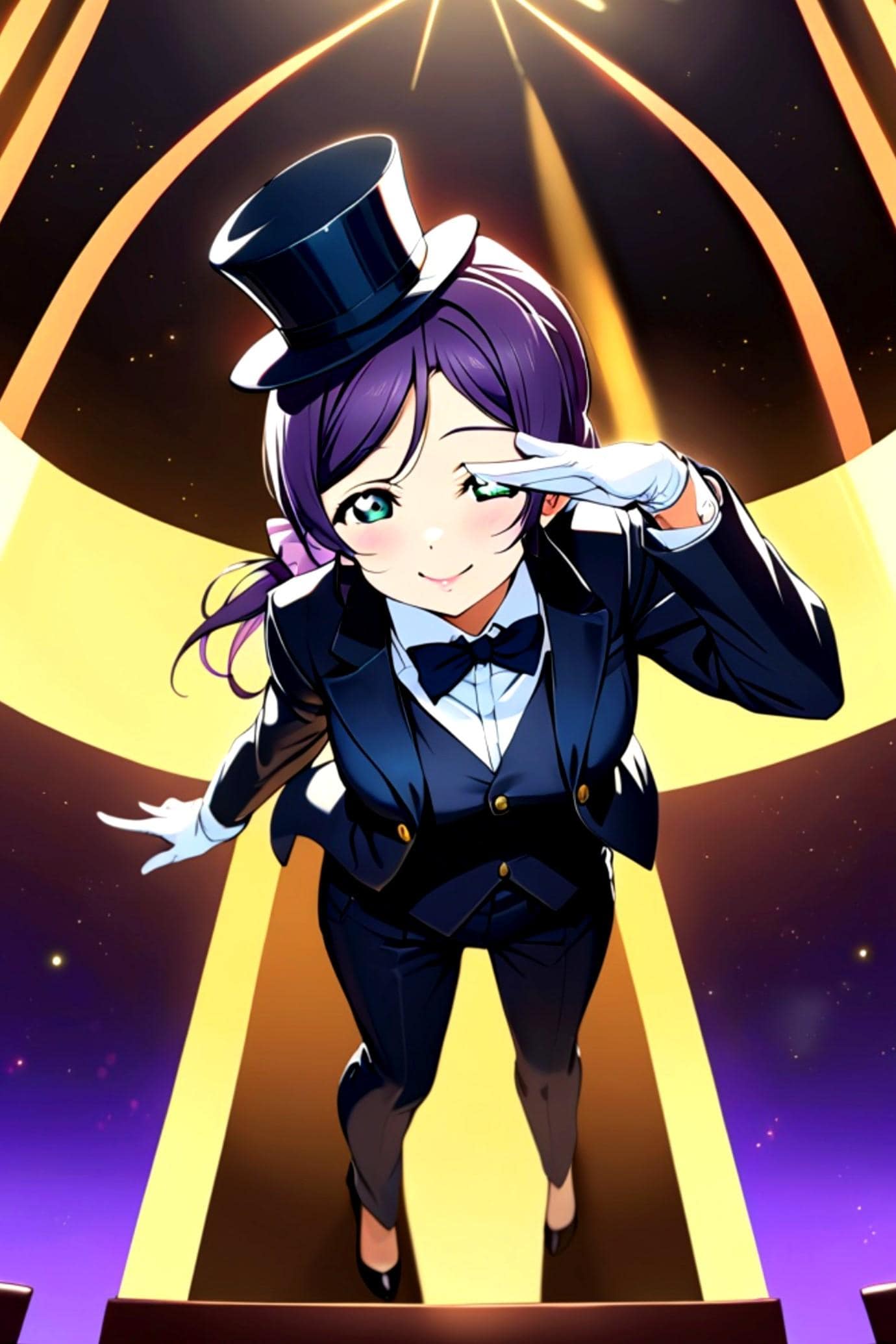 タキシードの東條希