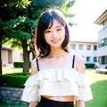 読モのオフショル秋コーデ 3枚目
