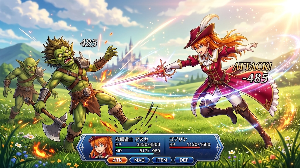 エヴァ✕FF