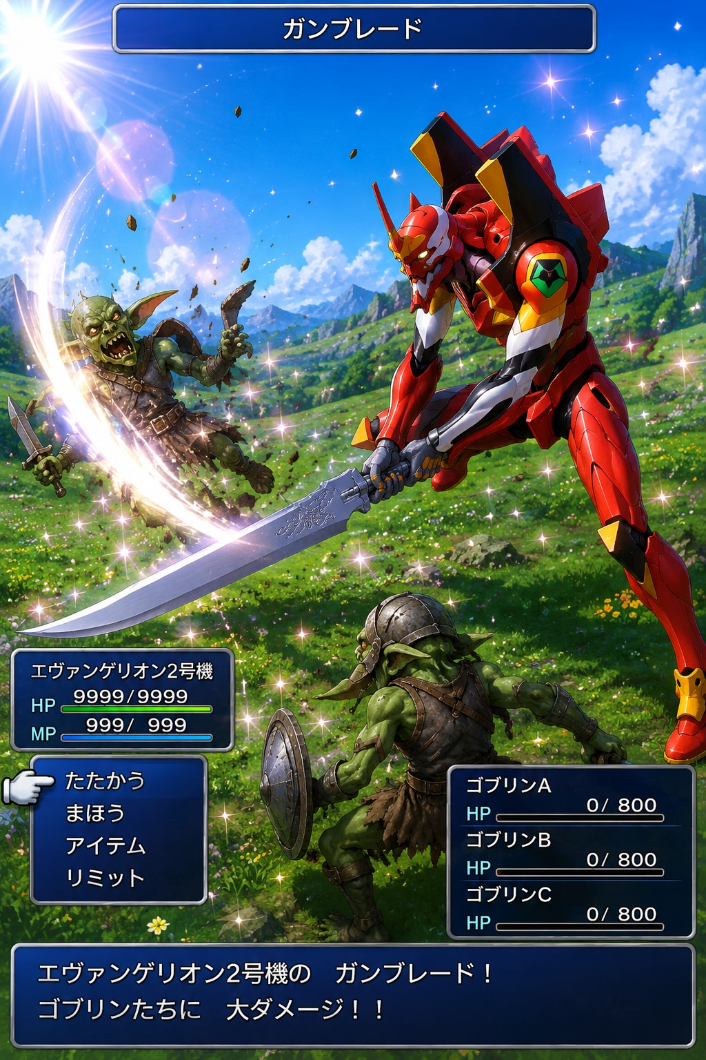 エヴァ✕FF