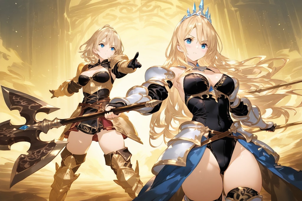 双子の姉妹剣