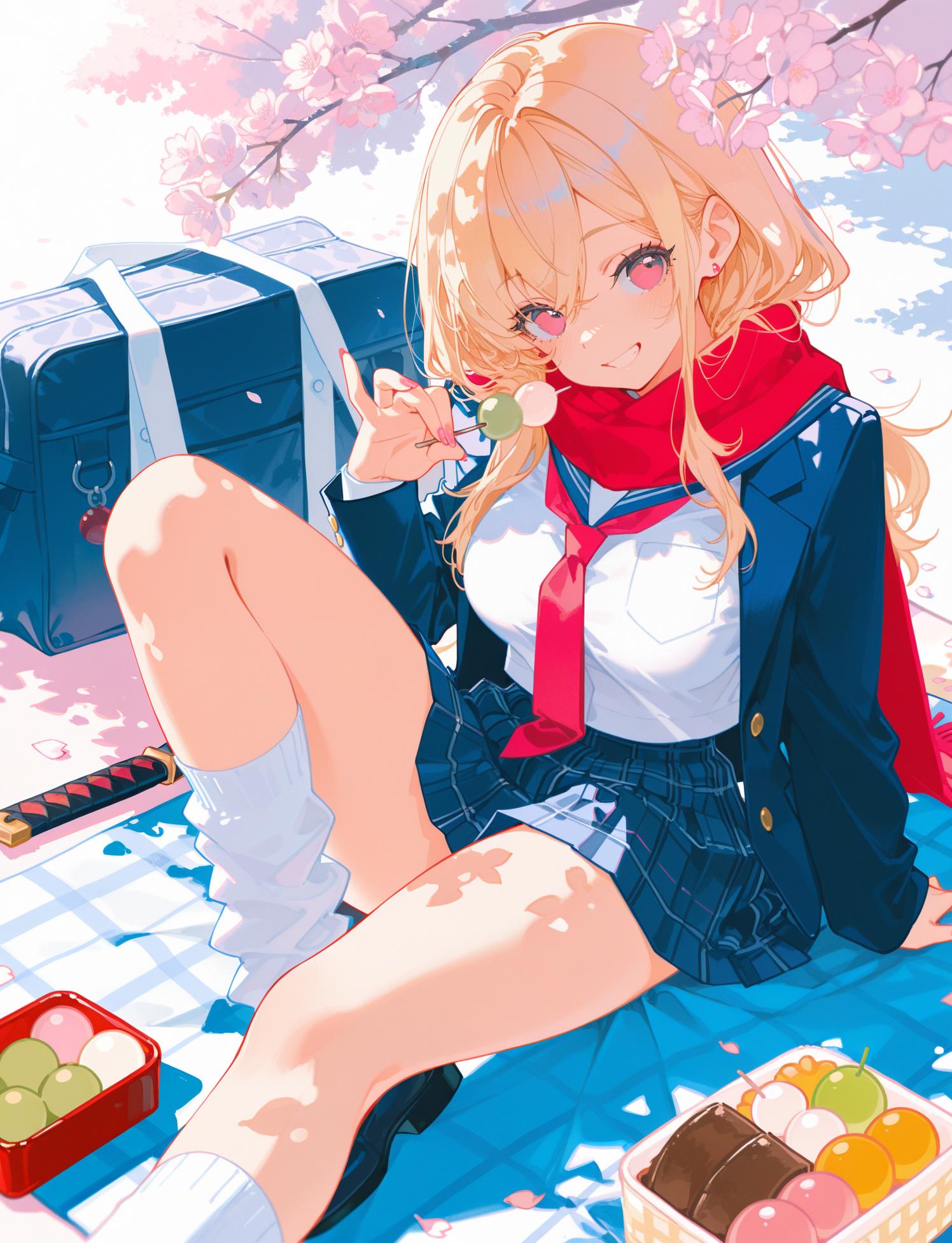 花より団子⑴ | の人気AIイラスト・グラビア