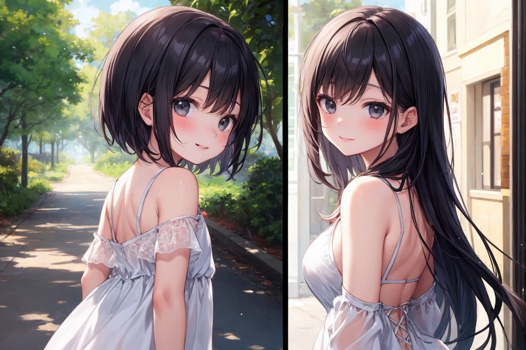 私、こんなにも成長したんだよ