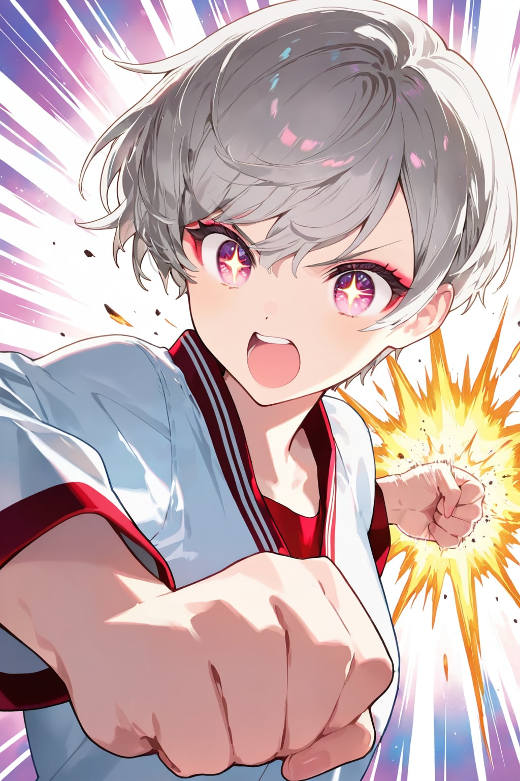 本気で〜いくぞぉ！