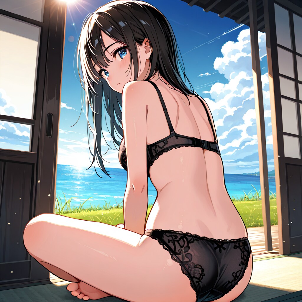 入道雲と黒いレース