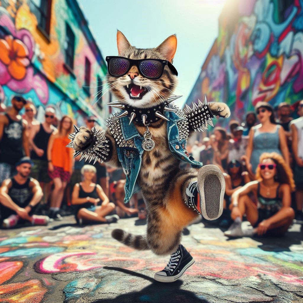 ヘヴィメタルの猫