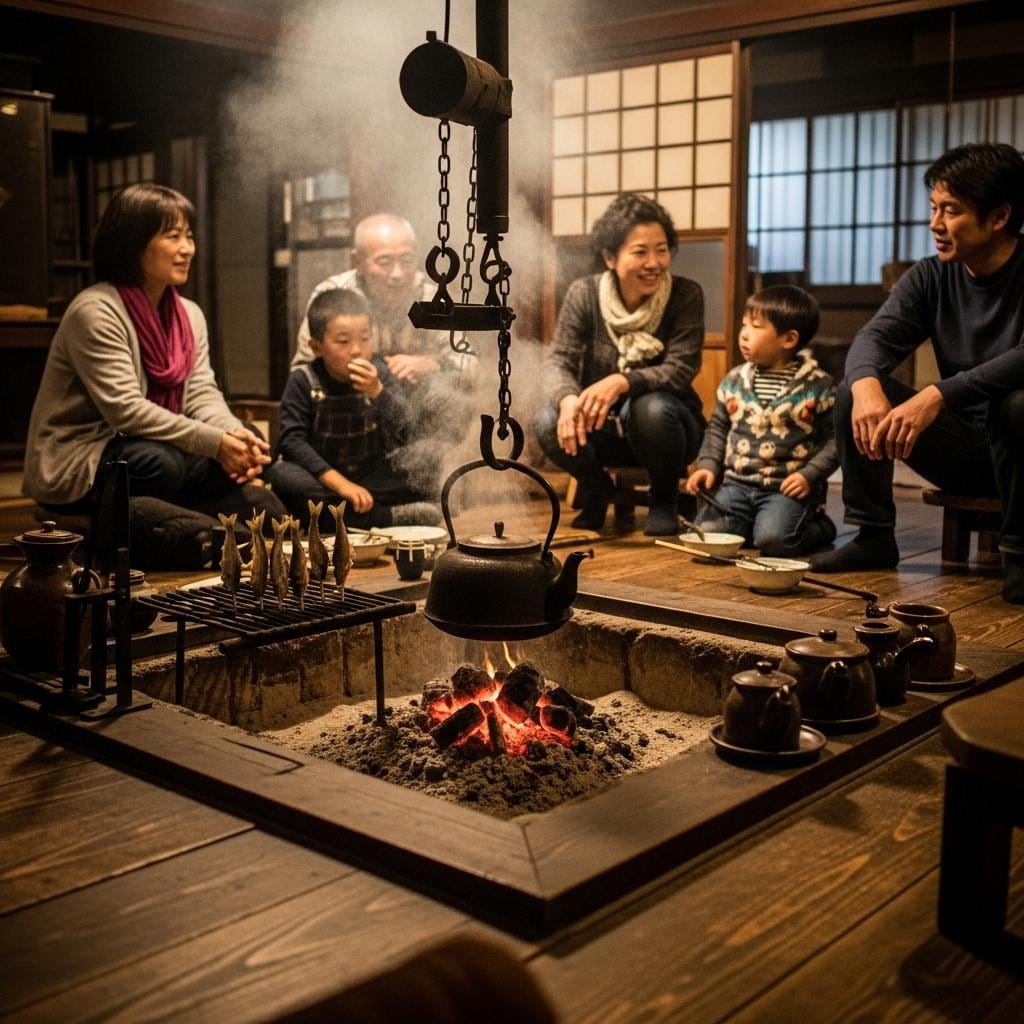 火のある風景