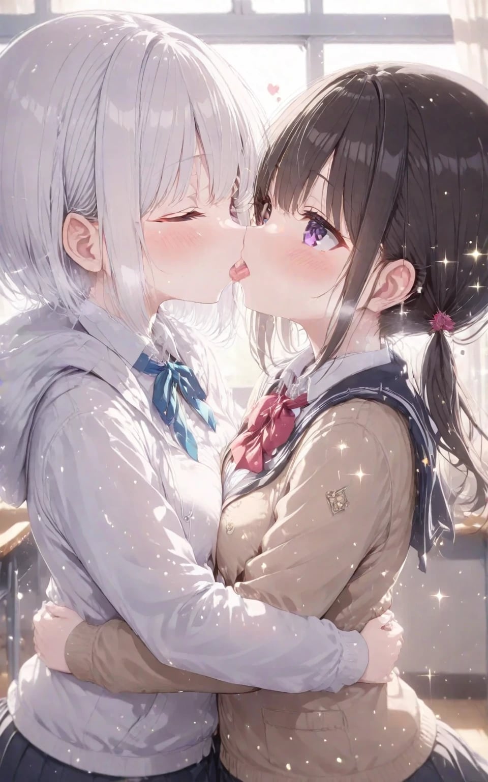 放課後の教室で