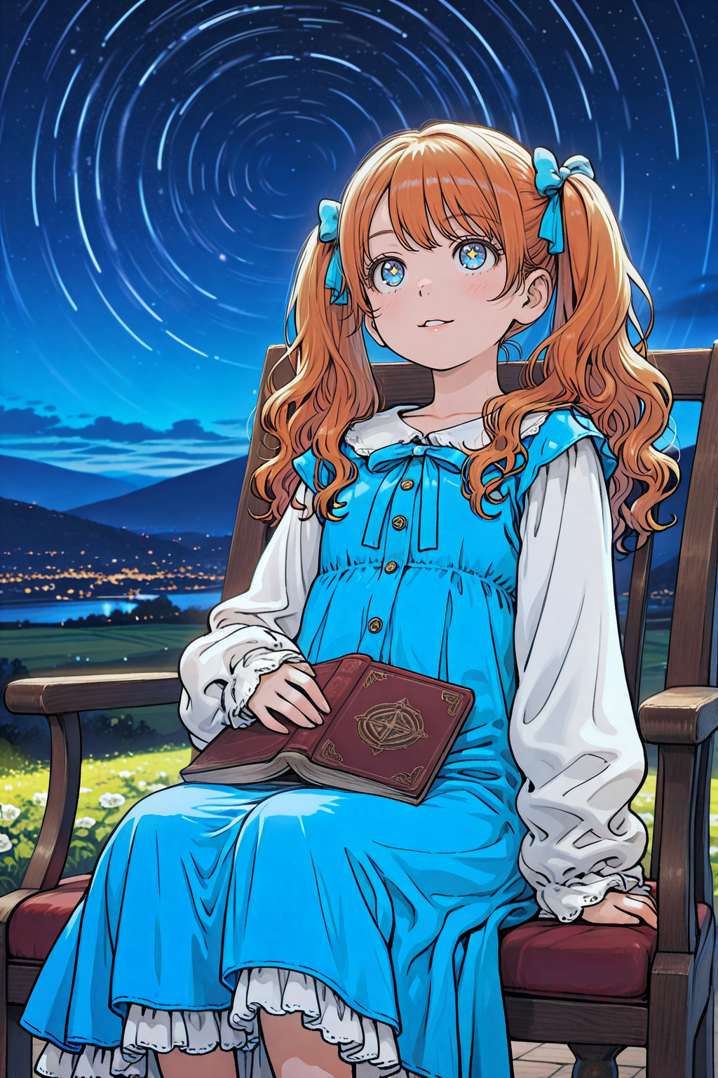 星の世界を夢見る少女