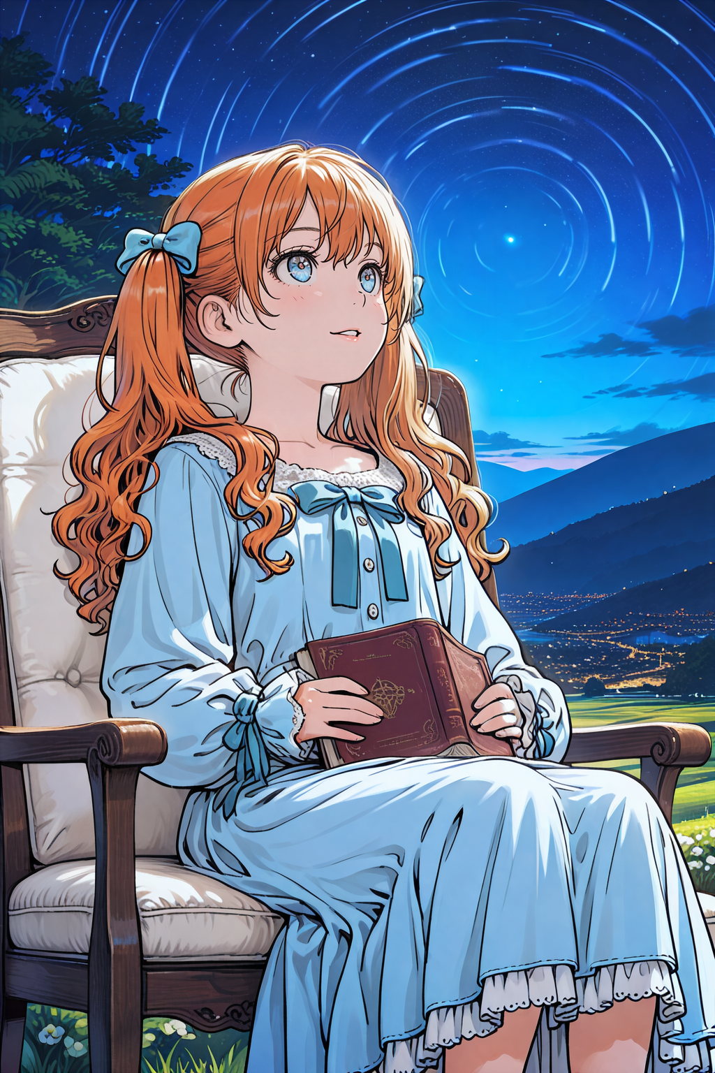 星の世界を夢見る少女