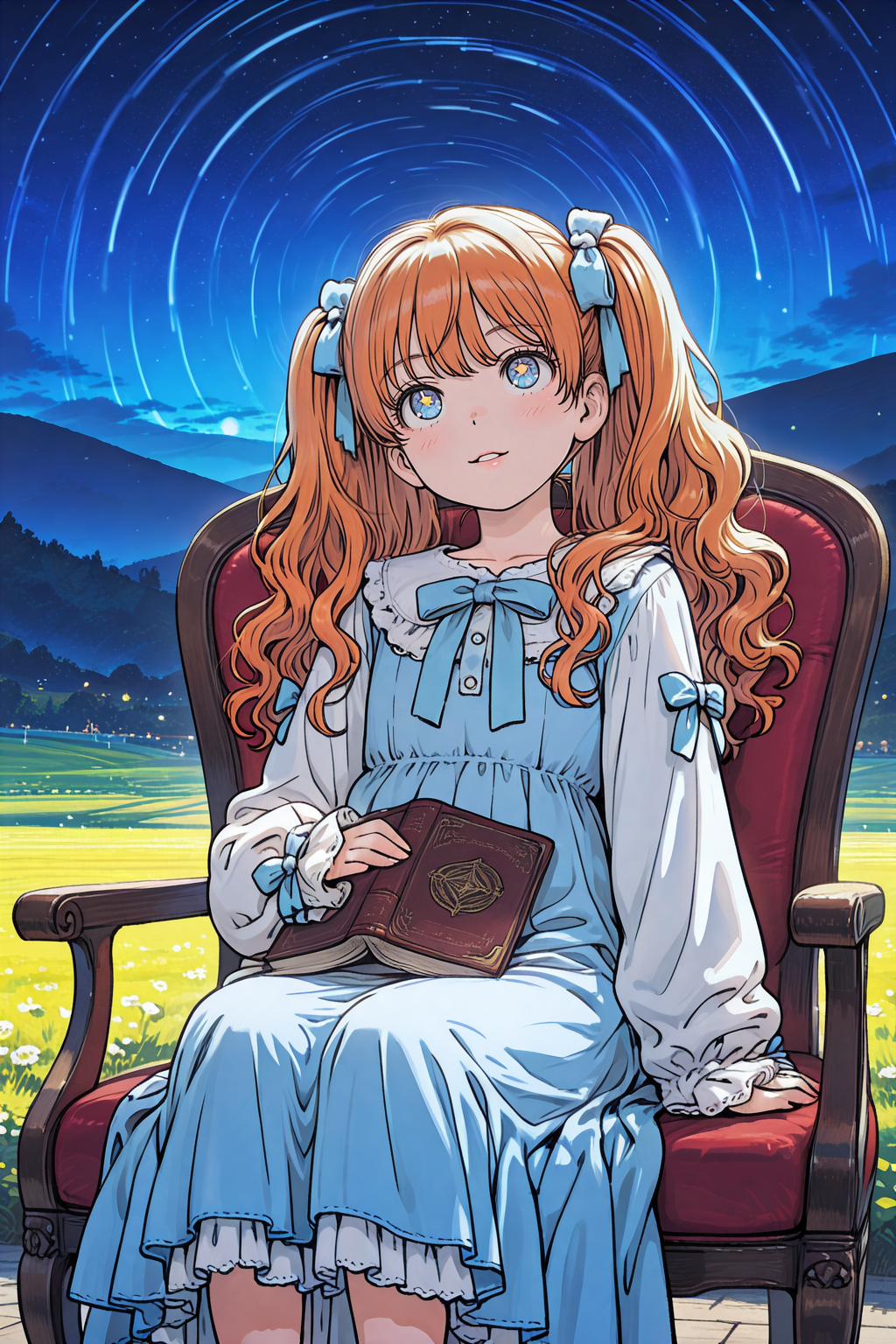 星の世界を夢見る少女