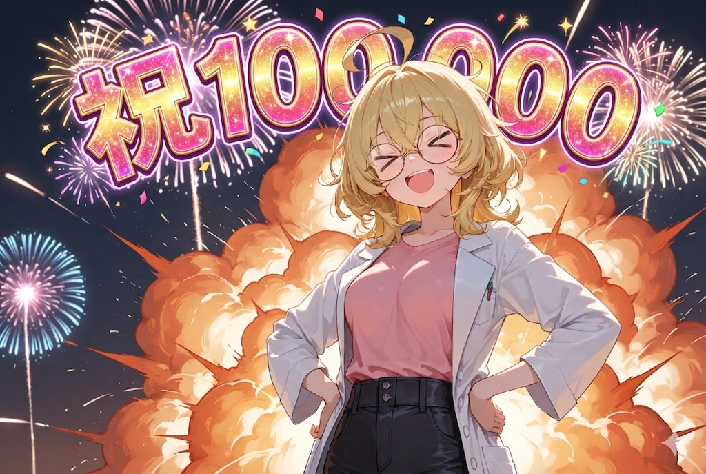 祝100,000いいね突破