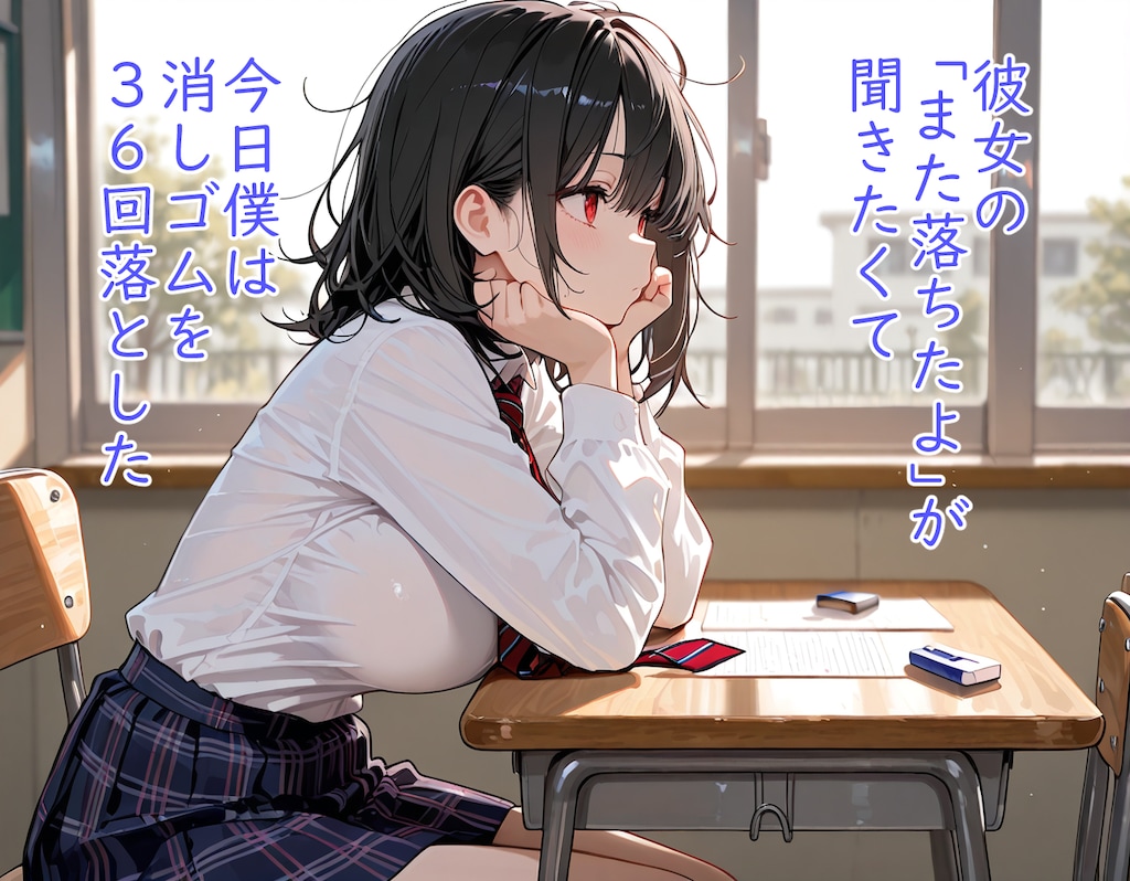 青春の青い消しゴム