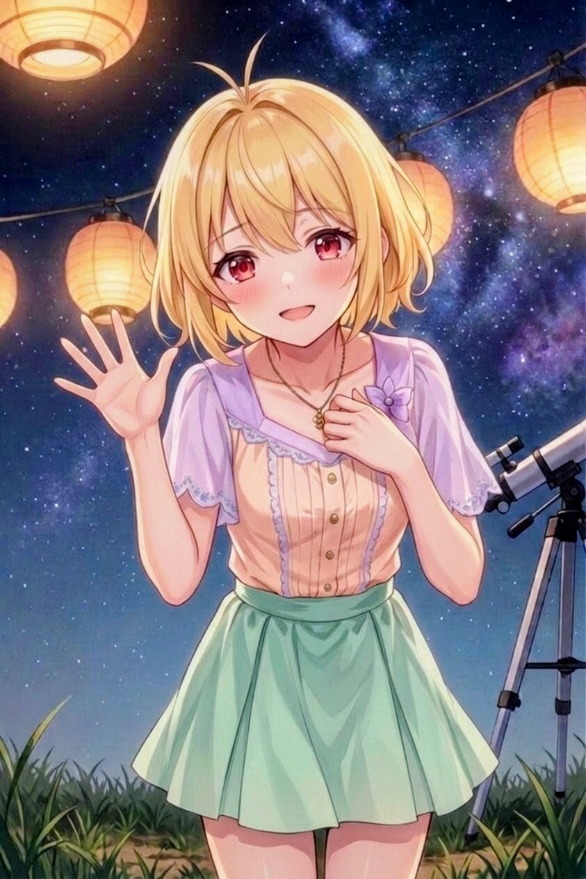 アイドルをやっている友人〜天体観測編〜