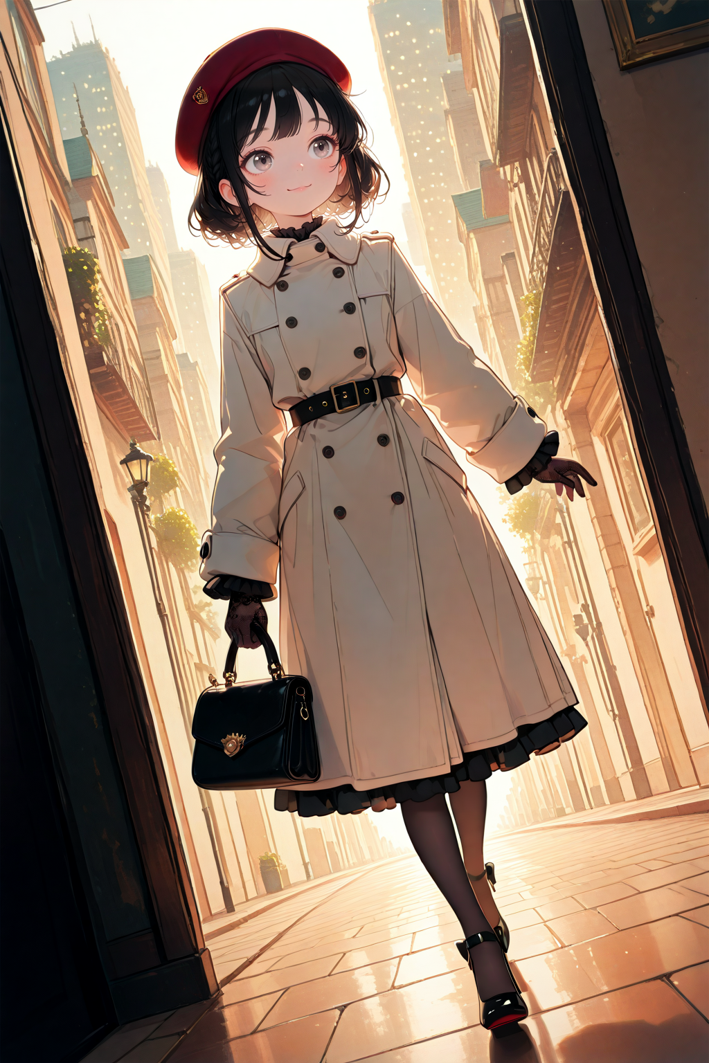 少し大人なおめかしコーデ