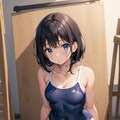 スク水の女の子 2枚目