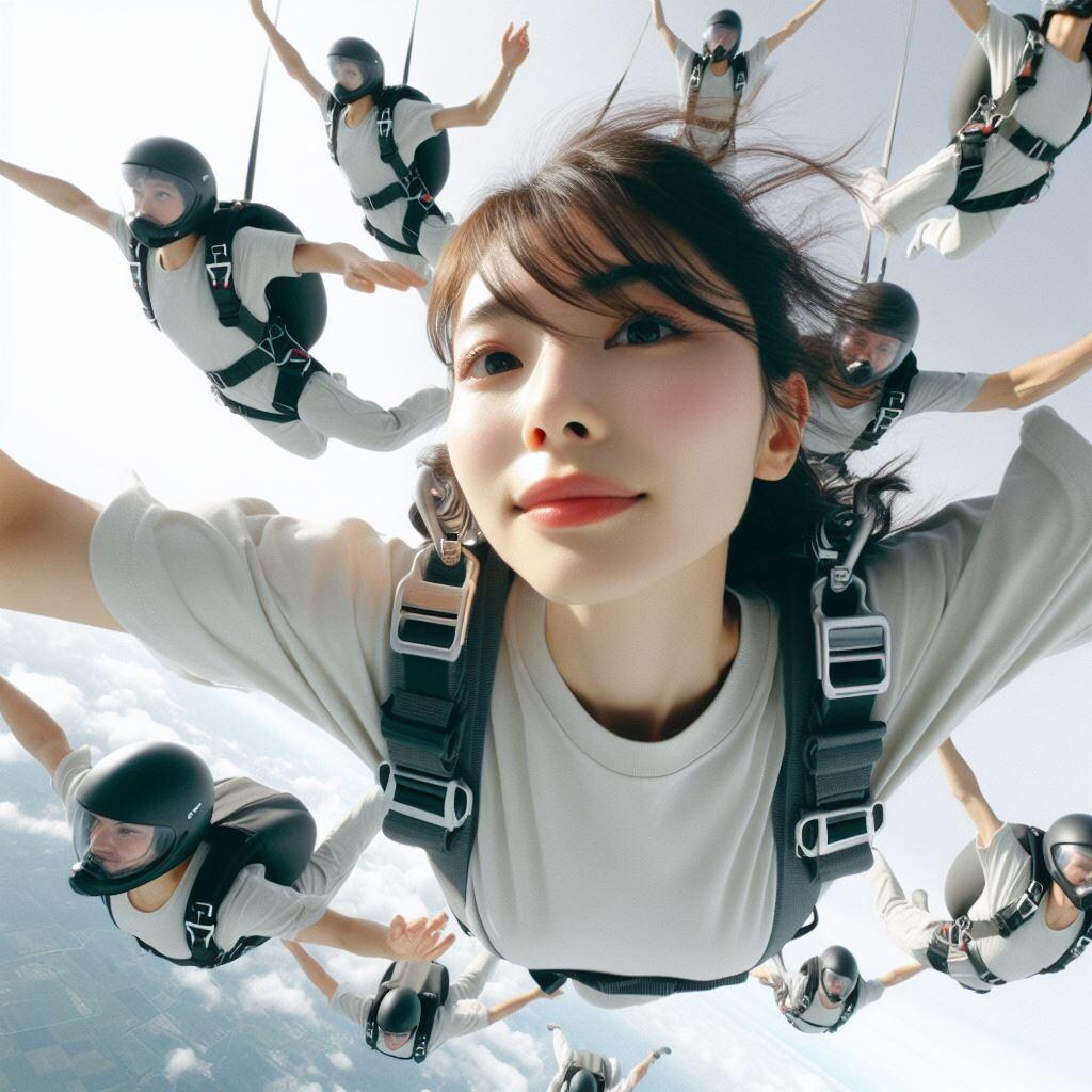 スカイダイビング！