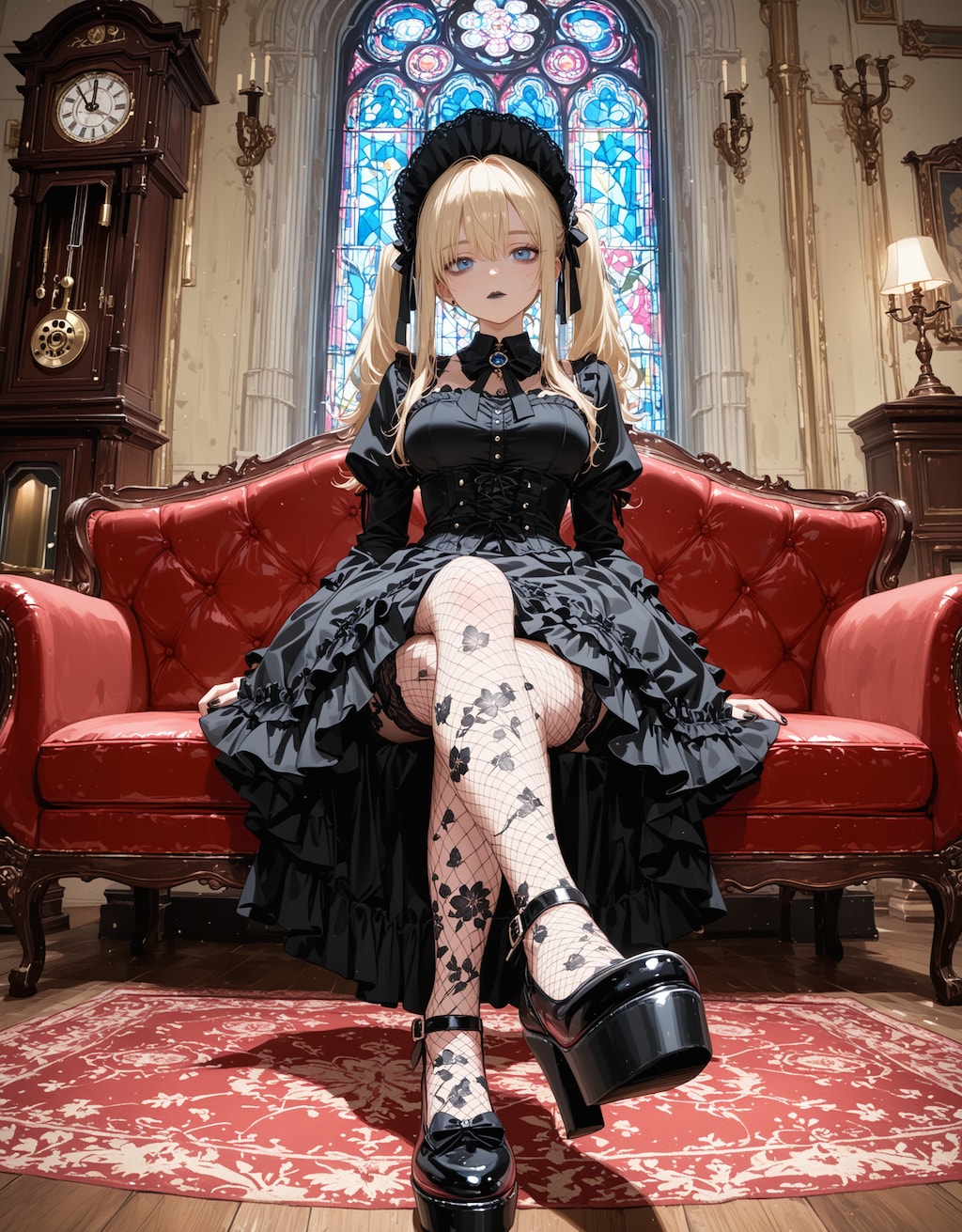 金髪ゴスロリ娘の名前を決めました