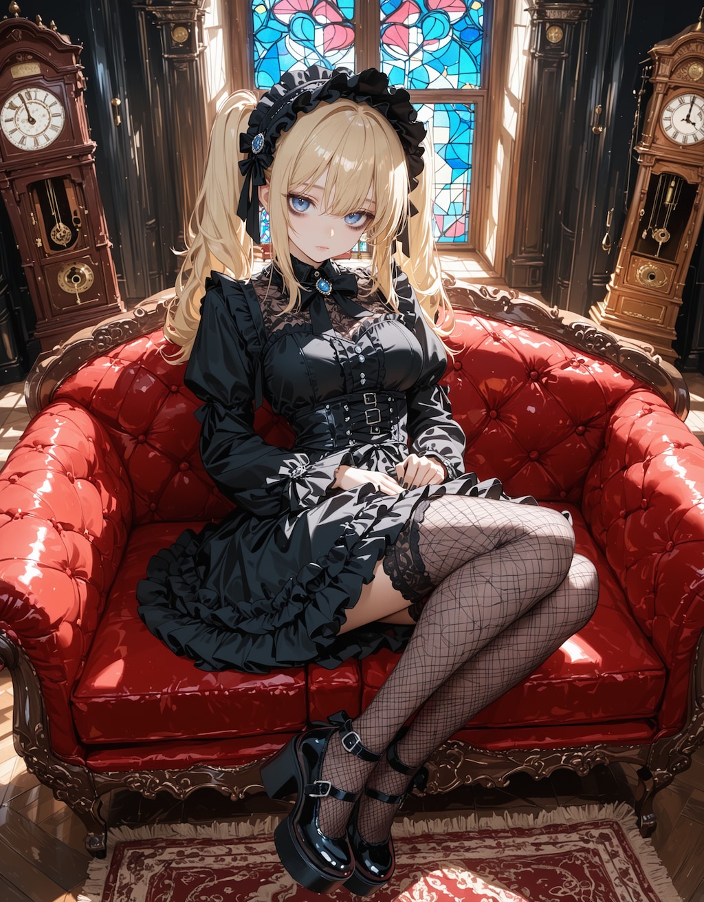 金髪ゴスロリ娘の名前を決めました