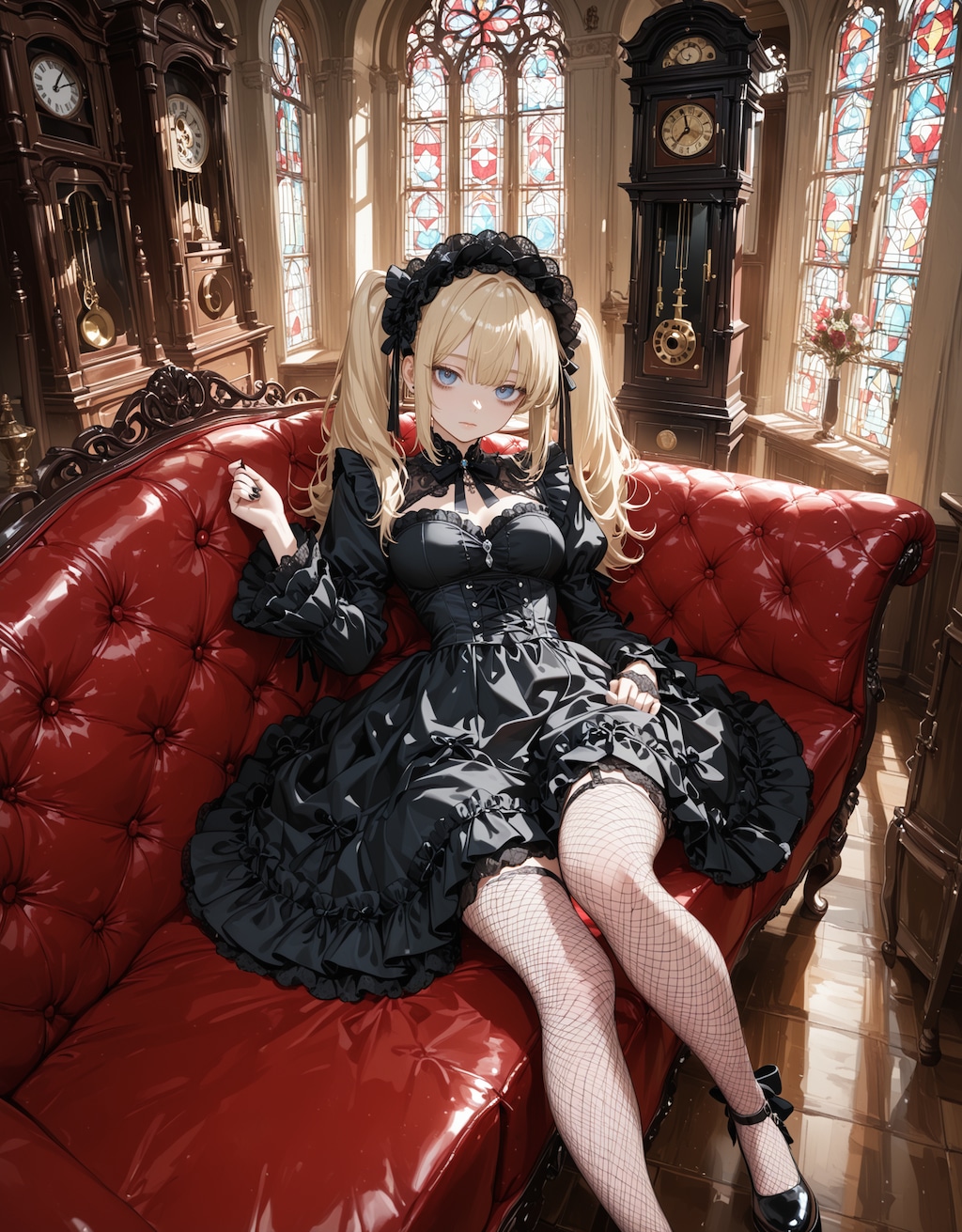 金髪ゴスロリ娘の名前を決めました