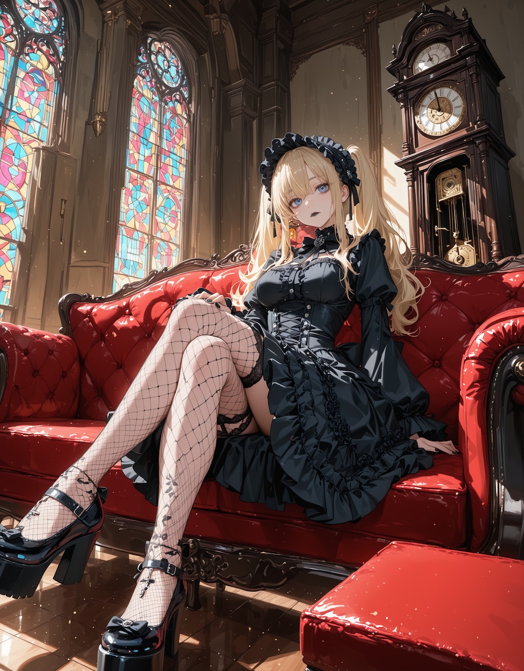 金髪ゴスロリ娘の名前を決めました