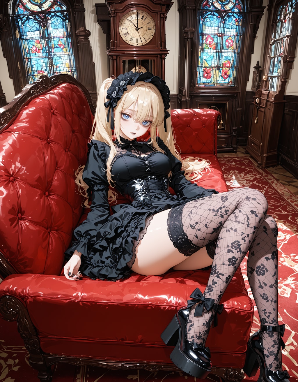 金髪ゴスロリ娘の名前を決めました