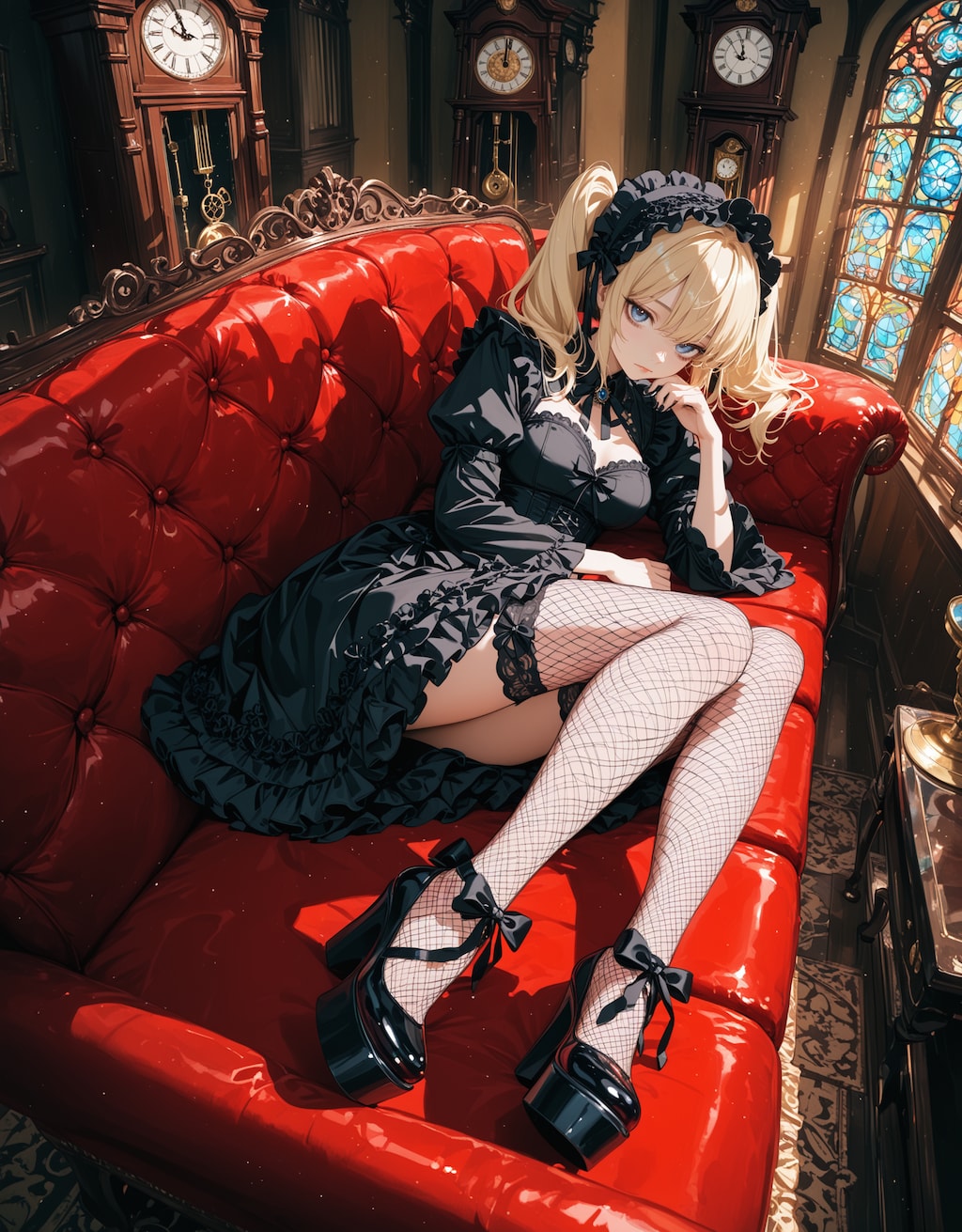 金髪ゴスロリ娘の名前を決めました