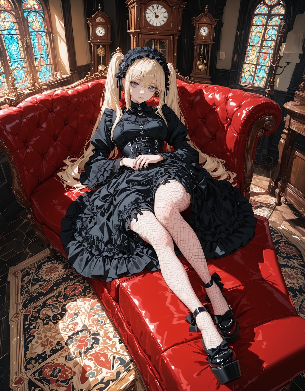 金髪ゴスロリ娘の名前を決めました