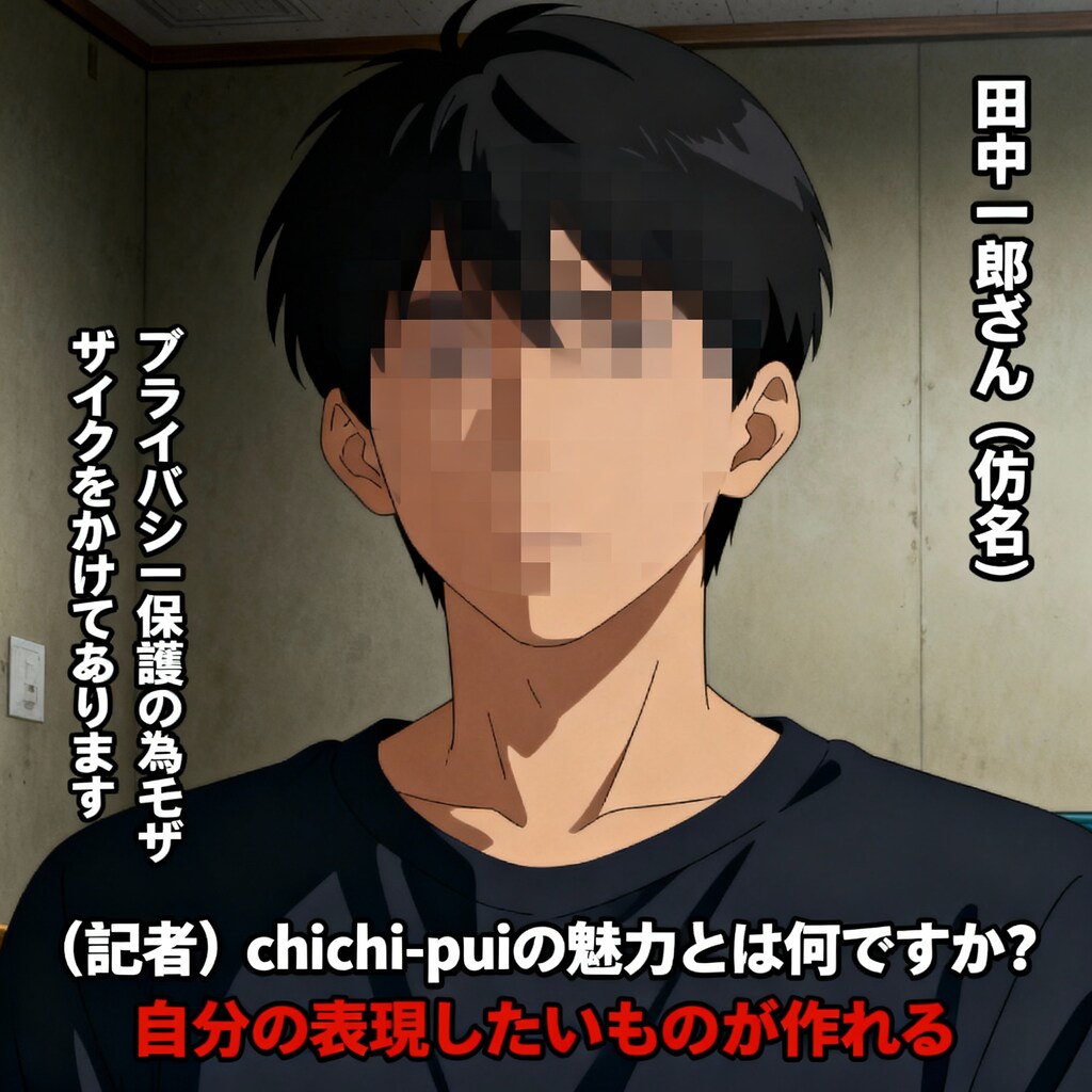 個人インタビュー『カリスマ投稿者がchichi-puiの魅力の全てを語る』