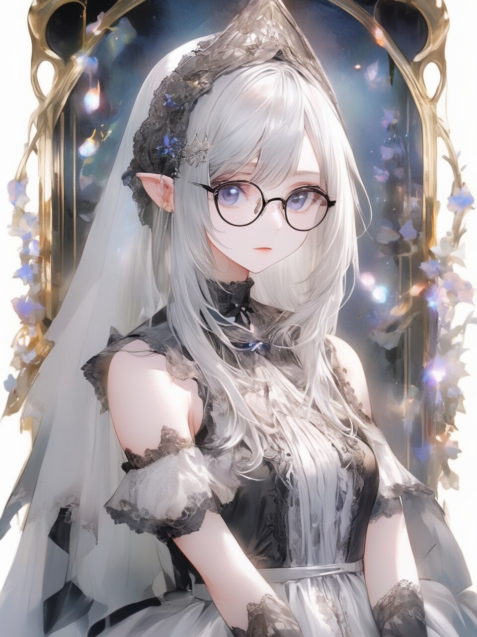 深窓のメガネエルフさんXL