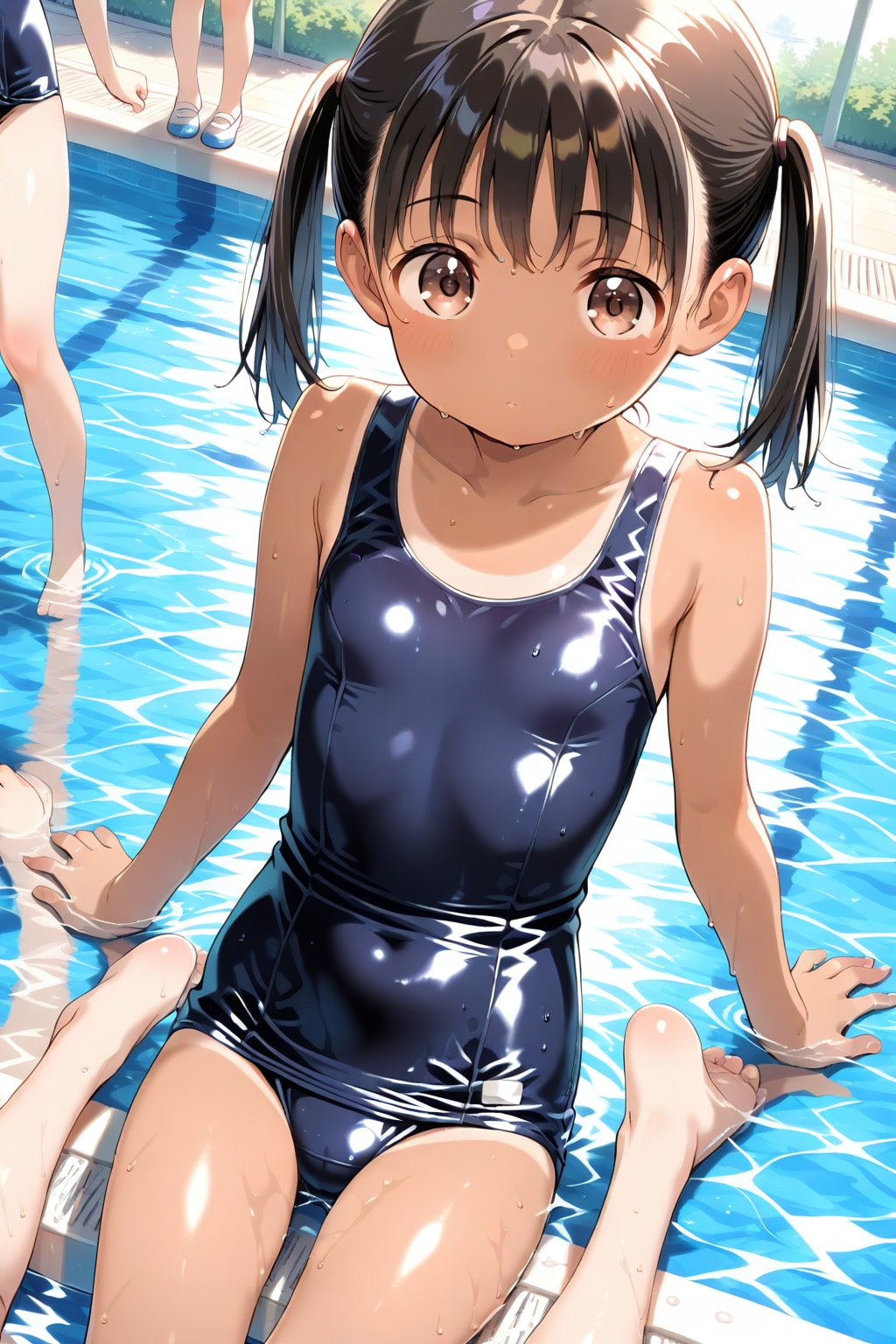 スク水美少女