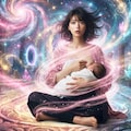 授乳中は待ったなし 2枚目