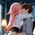 (現代)八重神子と夜な夜な❤️(原神) 2枚目