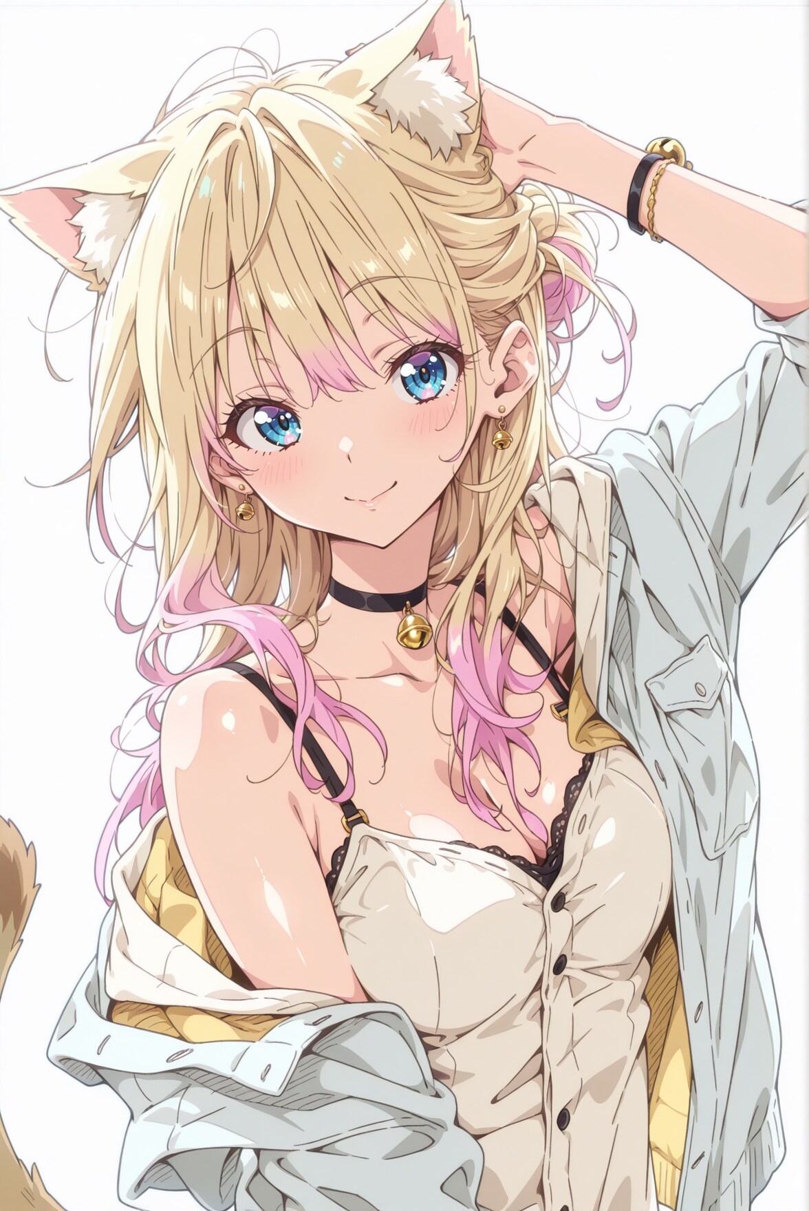 ベルチョーカー猫耳