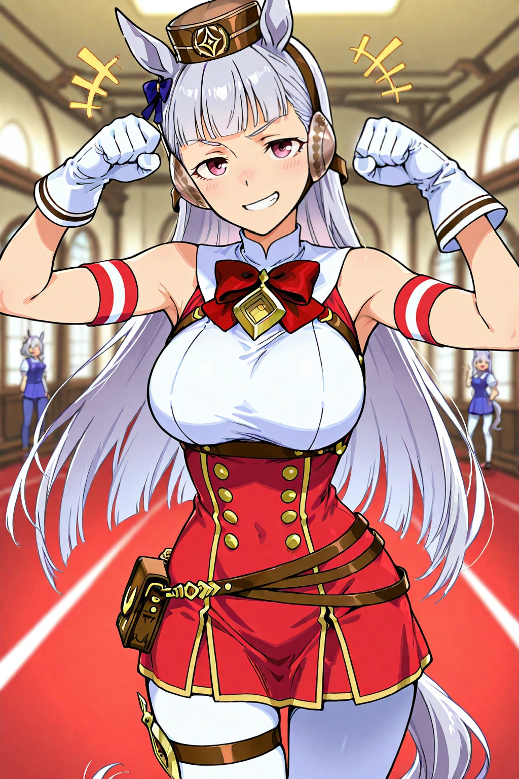 ガッツポーズなゴルシ🐴❤️