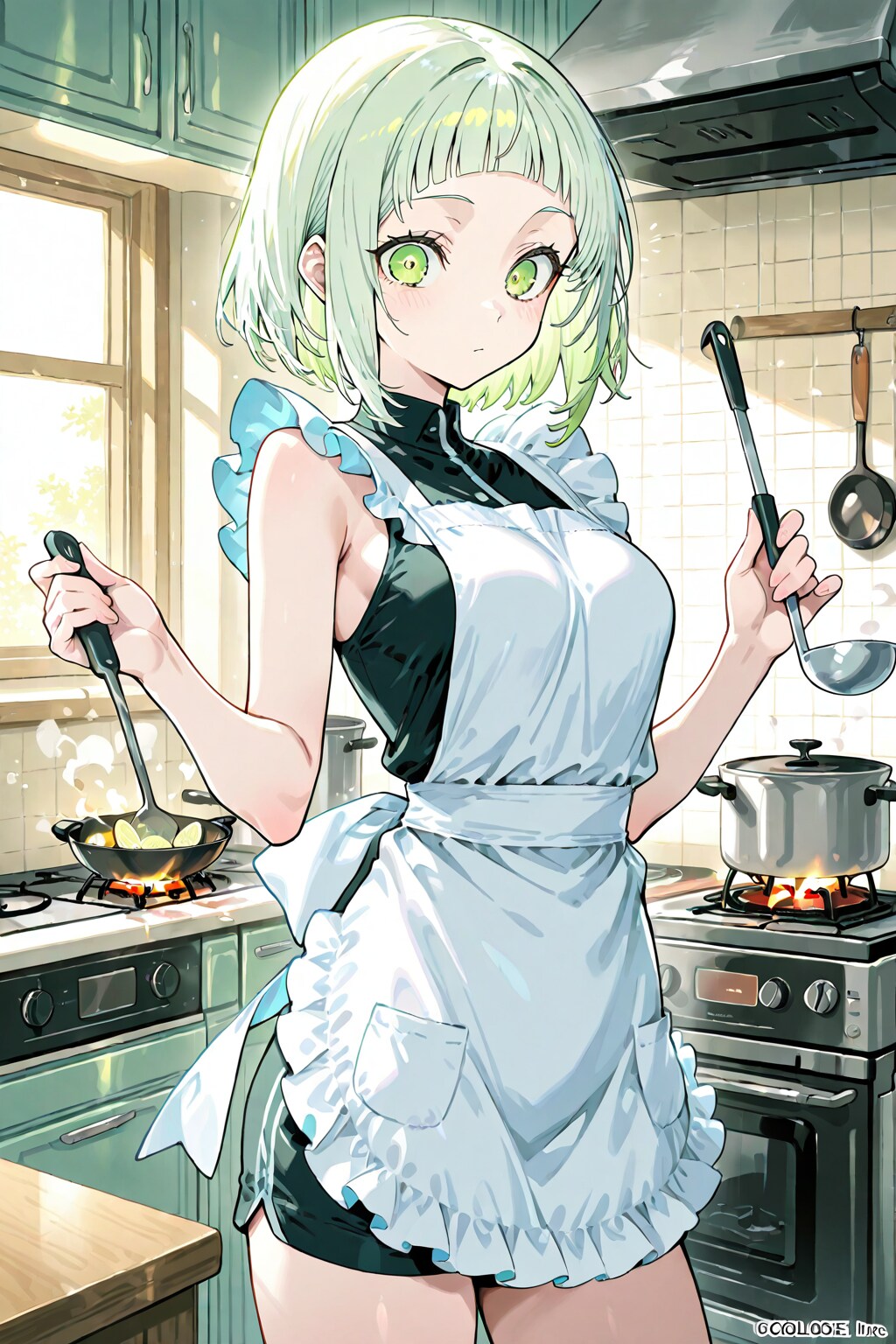 エプロン姿のDAISYちゃん
