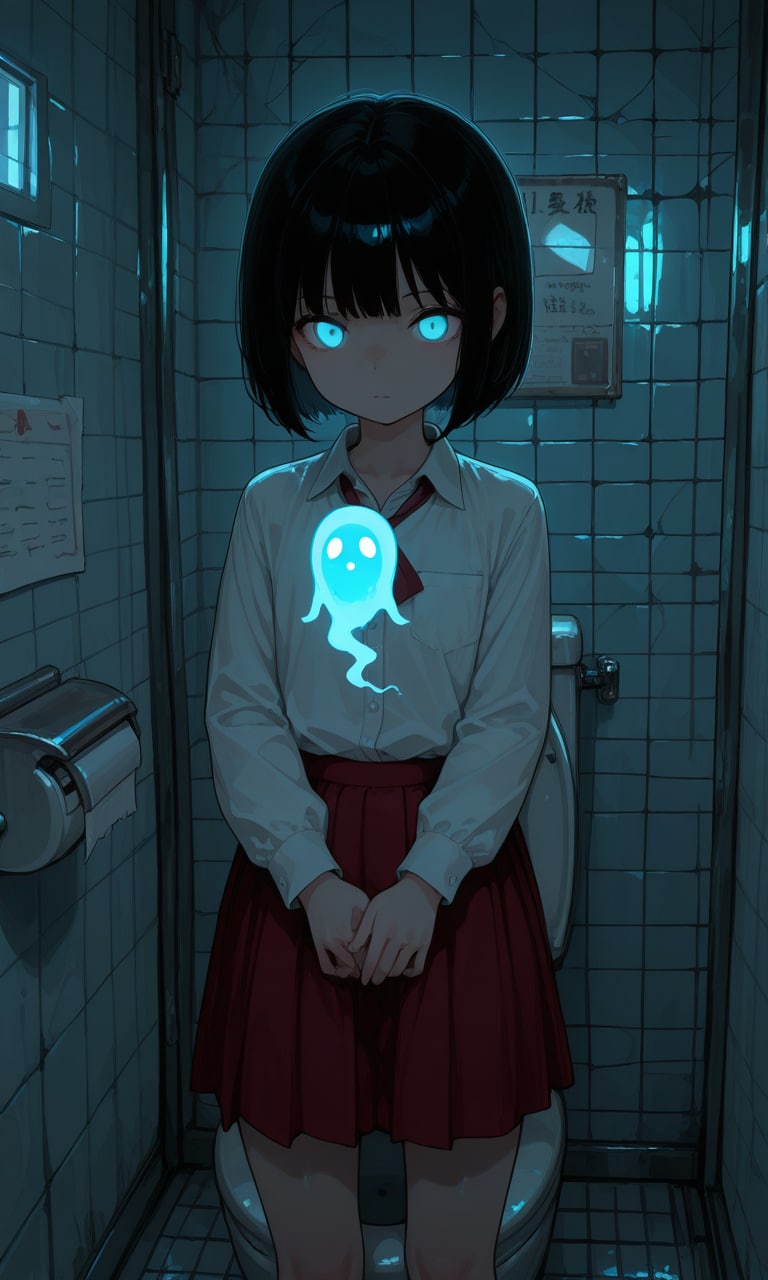 トイレの花子さん・・・？ | の人気AIイラスト・グラビア