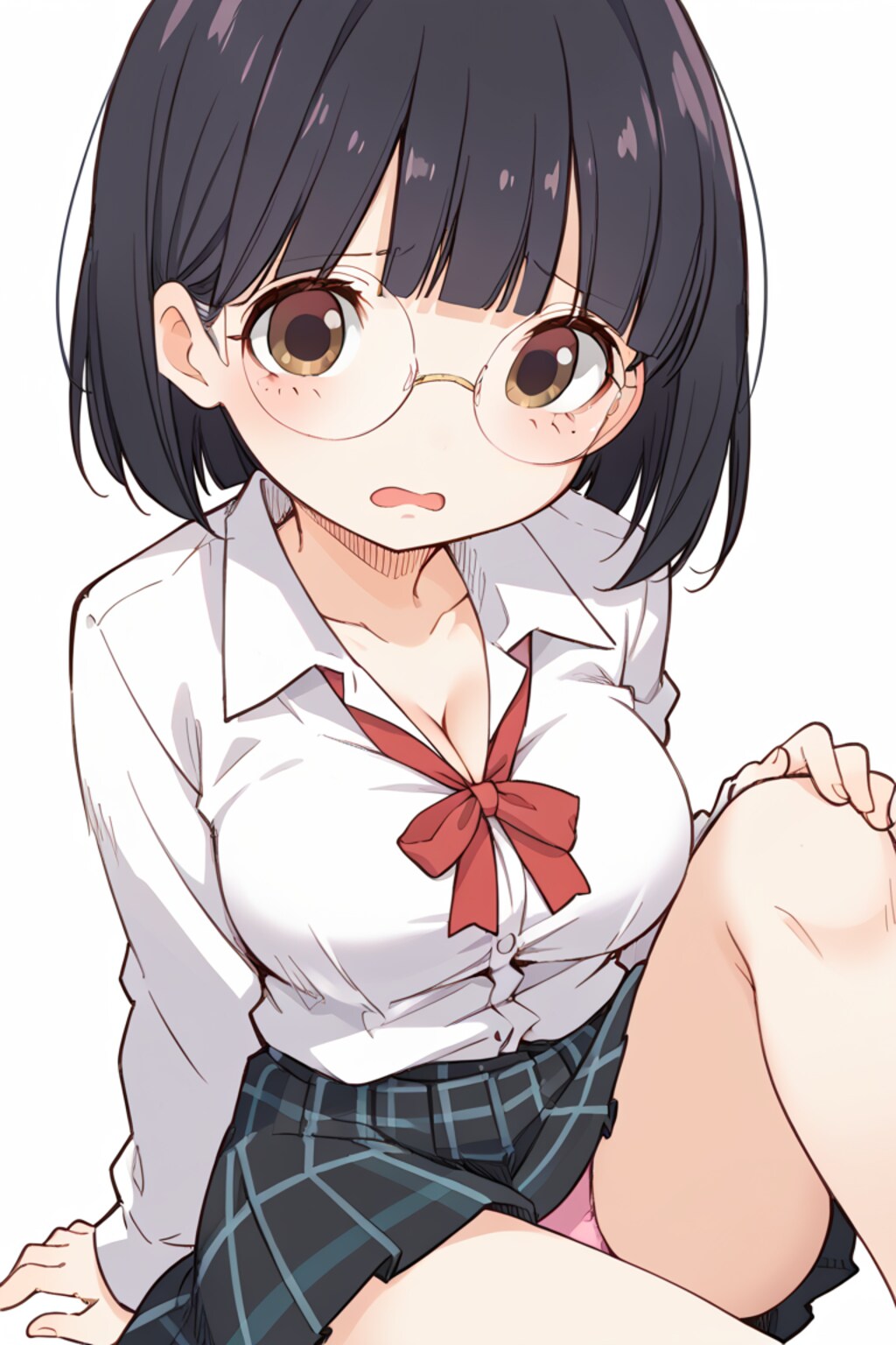 クラスの地味子が実は巨乳だった件