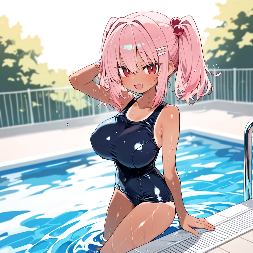 スク水うちの子いのりちゃん