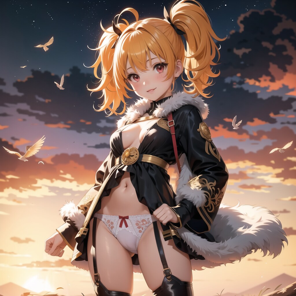 見せパン少女