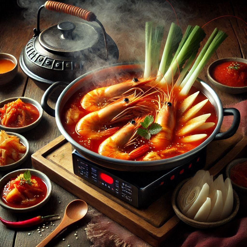 海老キムチ鍋